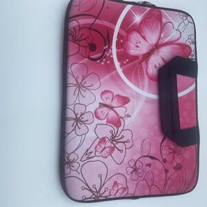 I Color 12.5 inch Laptop Carrying Case note book travel cover neoprene Asus Pink